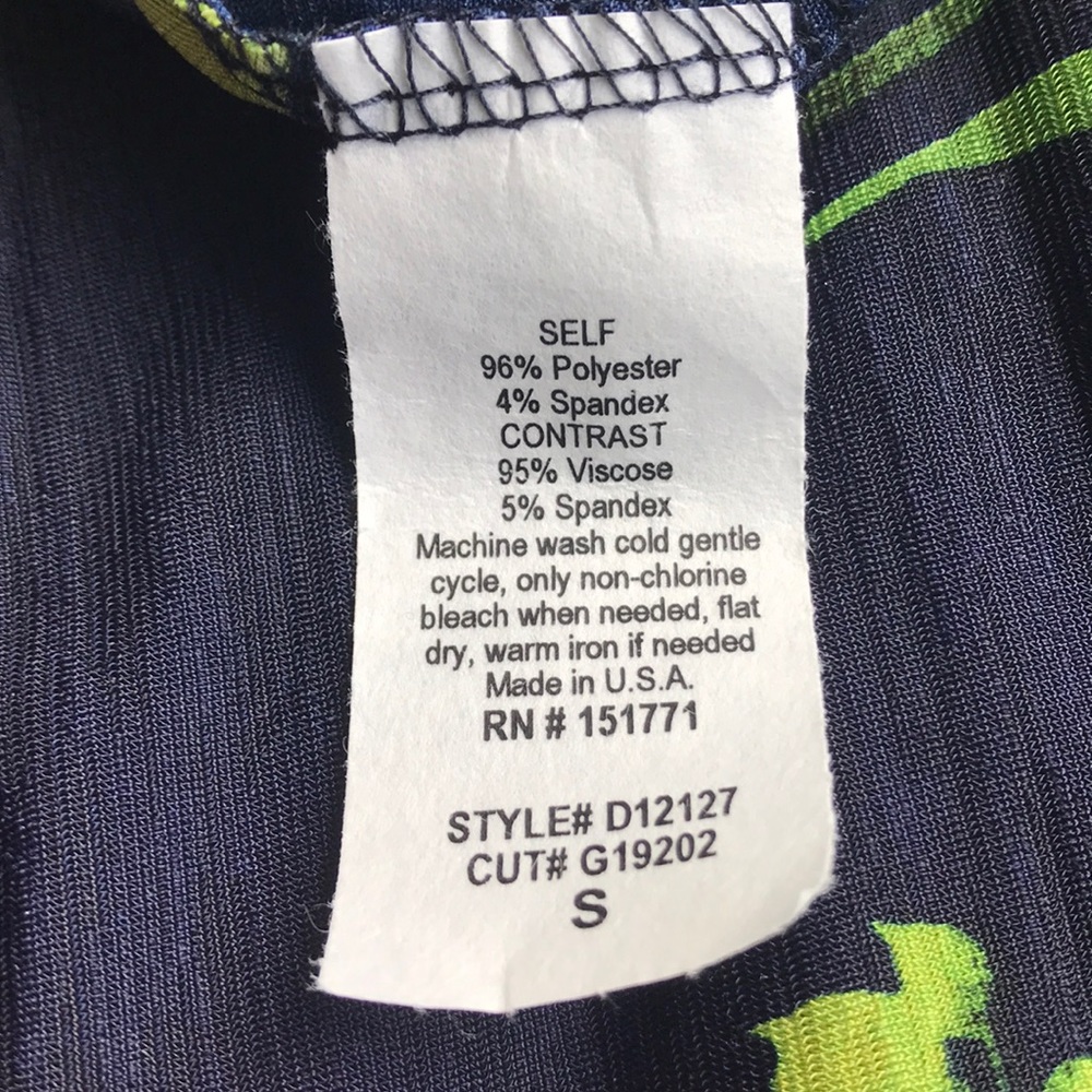 πHPx2π, NWOT LE Lis Navy Floral Maxi Sundress - Picture 8 of 8